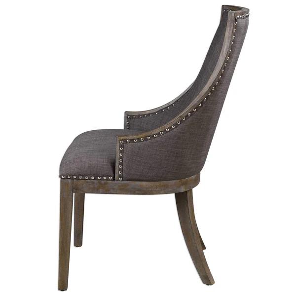 CHARCOAL ADRIAN ACCENT CHAIR