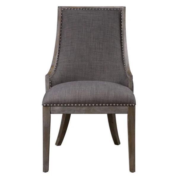 CHARCOAL ADRIAN ACCENT CHAIR