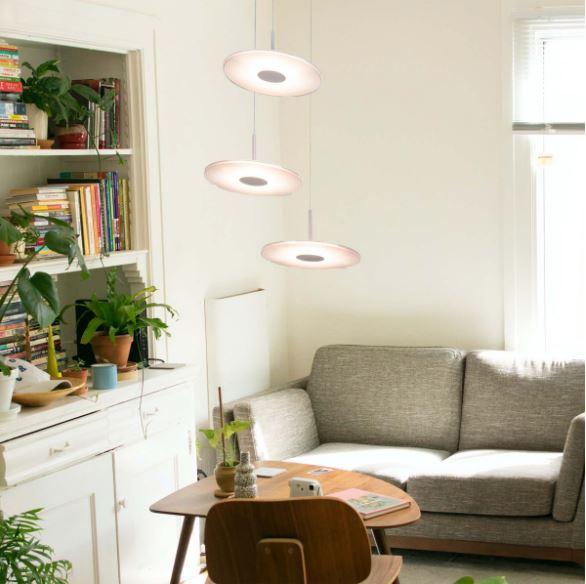 Minimalist LED Hanging Lamp – VINYL 3