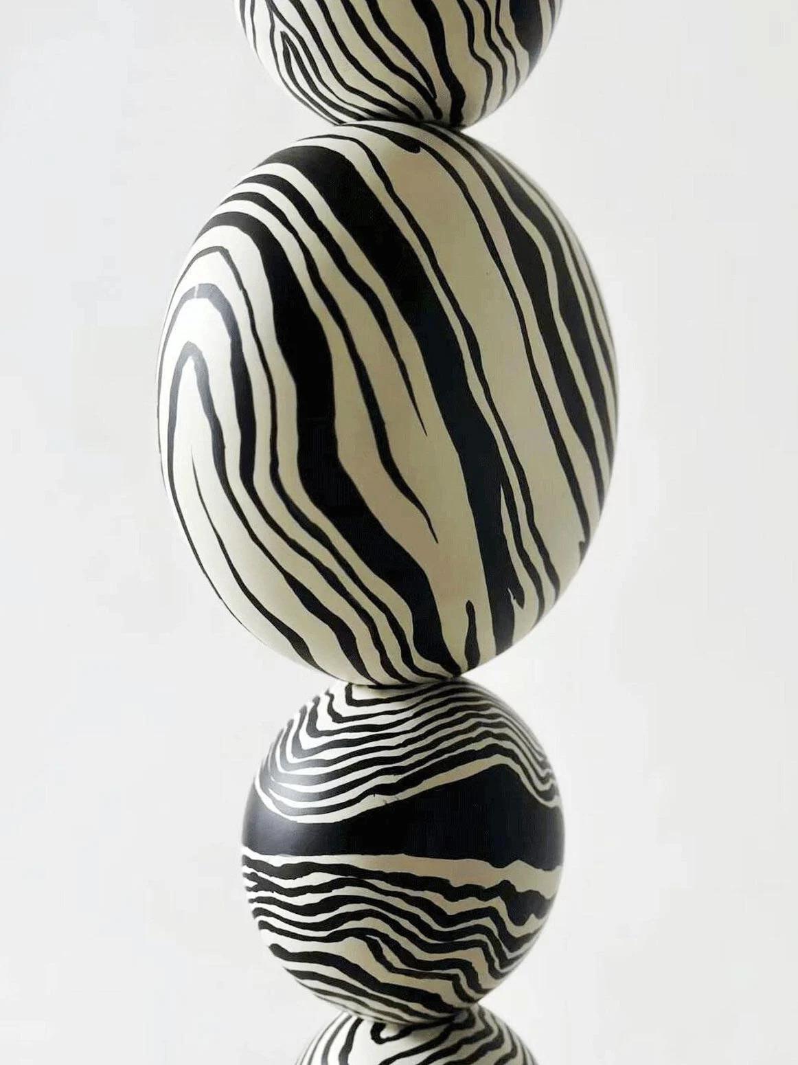 Zebra Floor Lamp