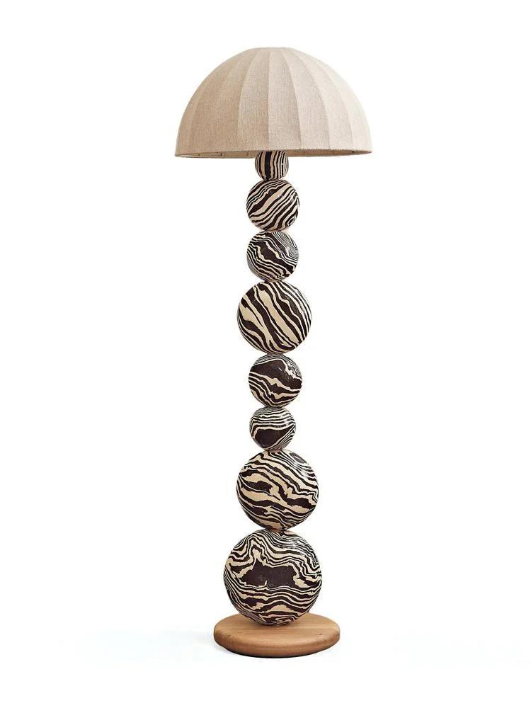 Zebra Floor Lamp