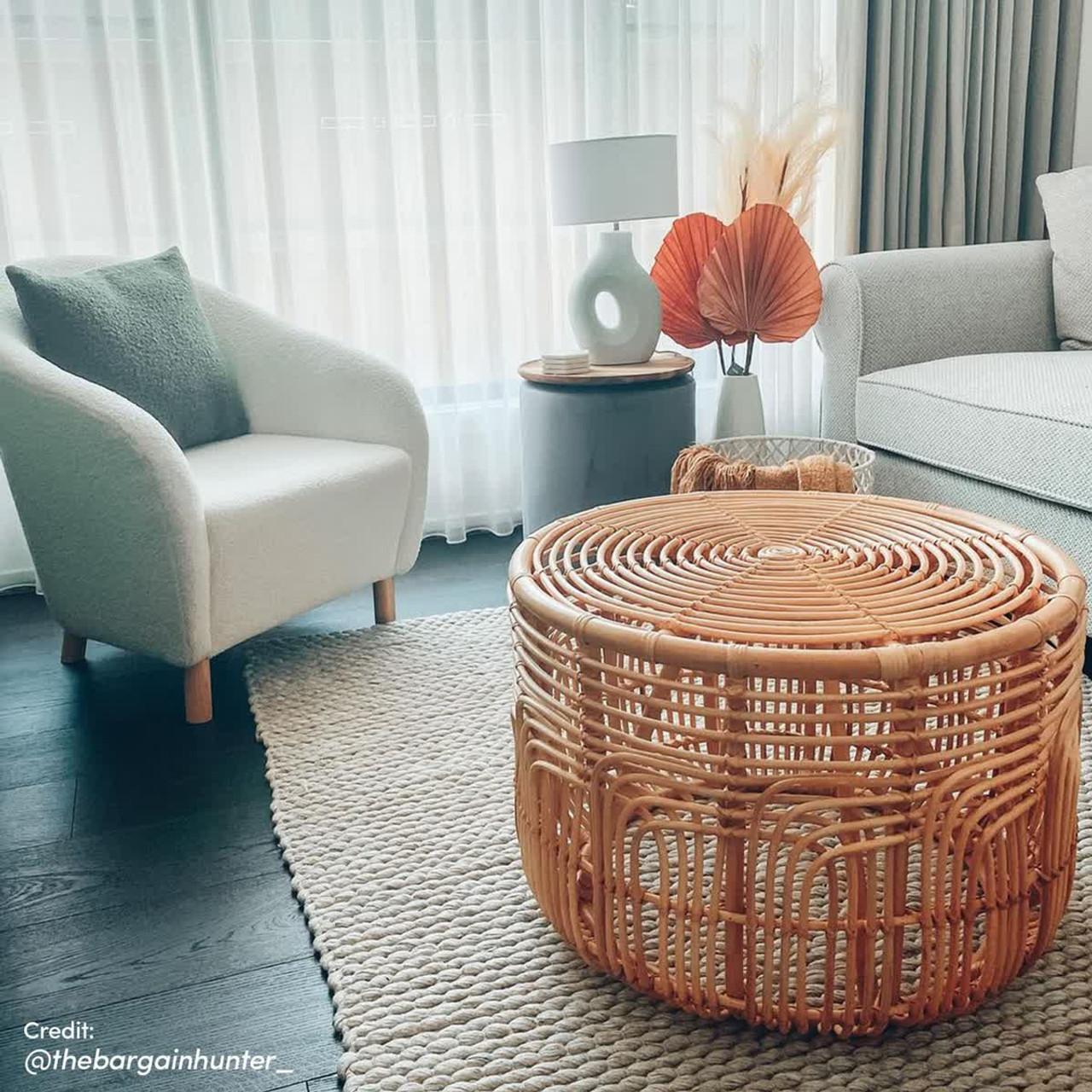 Longina Rattan Coffee Table