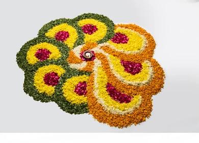 Flower Rangoli