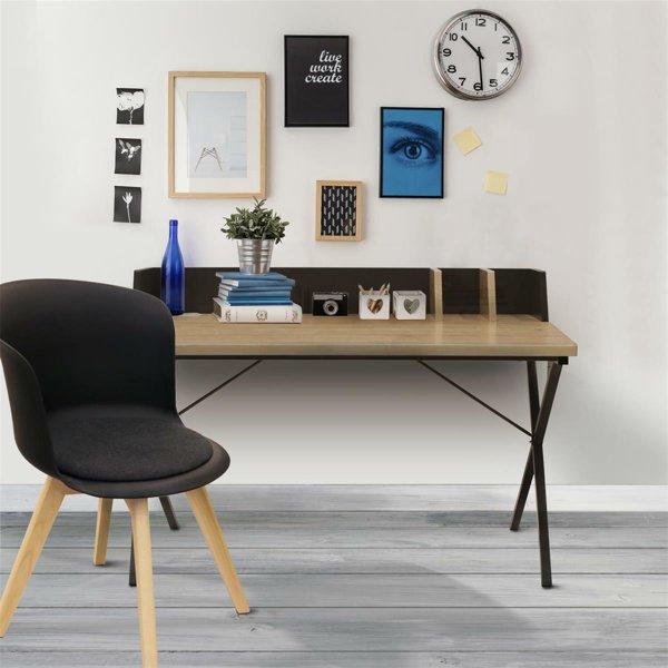 Brico Desk, Black, Natural