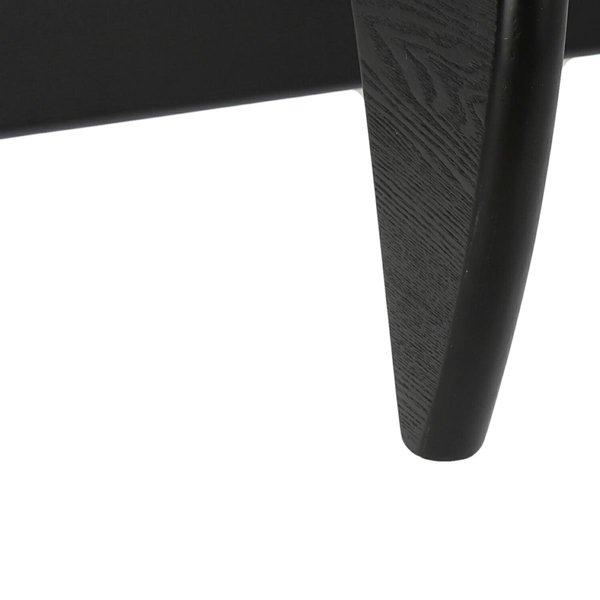 Trix Table, Black TP Wood