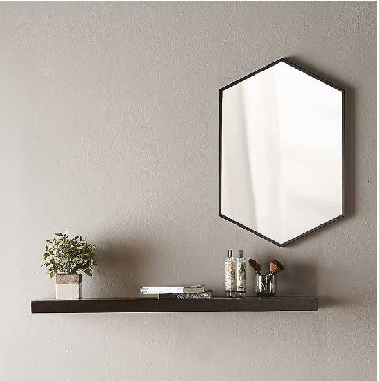 Docklands Hexagonal Bathroom Mirror