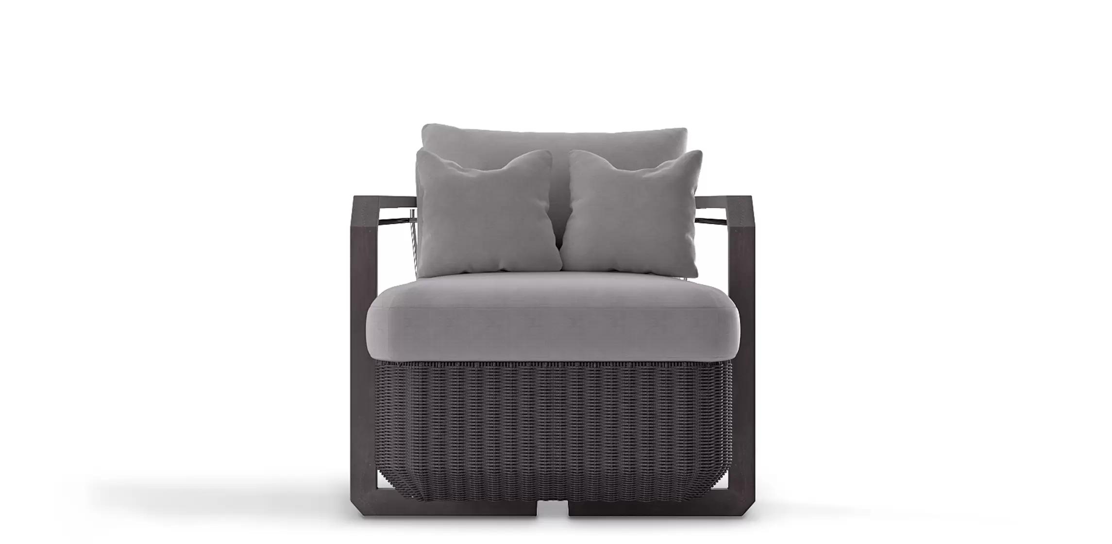 Hampton Grey Armchair