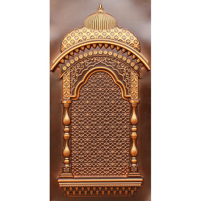 Antique Gold Jharokha